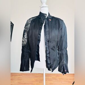 Woman’s motorcycle gear